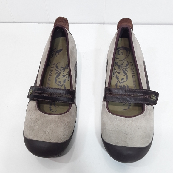 Merrell suede leather Mary Jane hiking shoes size 6 - Picture 8 of 8